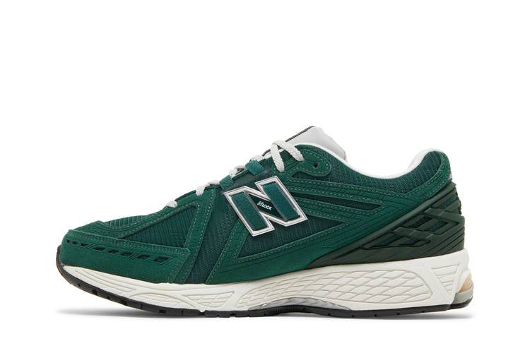New Balance 1906R Green Suede Metallic Silver