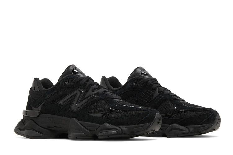 New Balance 9060 Triple Black Patent