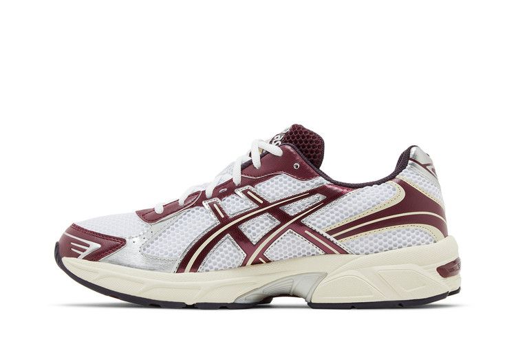 ASICS Gel-1130 White Maroon Banner