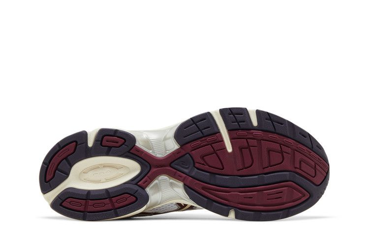 ASICS Gel-1130 White Maroon Banner