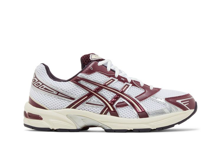 ASICS Gel-1130 White Maroon Banner